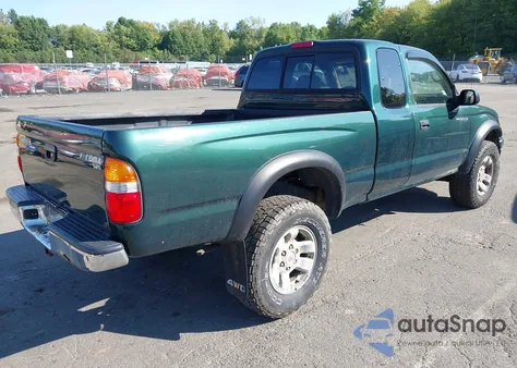 2004 Toyota Tacoma из США, поврежденный, VIN 5TEWM72N84Z323623